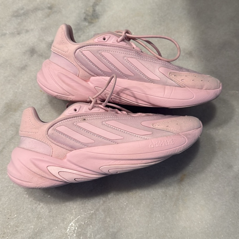 Women's Pink Adidas Sneakers Ozelia 5.5 - Picture 4 of 5